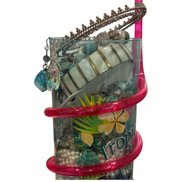 🧜‍♀️ Mermaid Vibes Jewelry Jar – Tropical Beach Treasure Aesthetic 🐚 - Picture 3 of 7